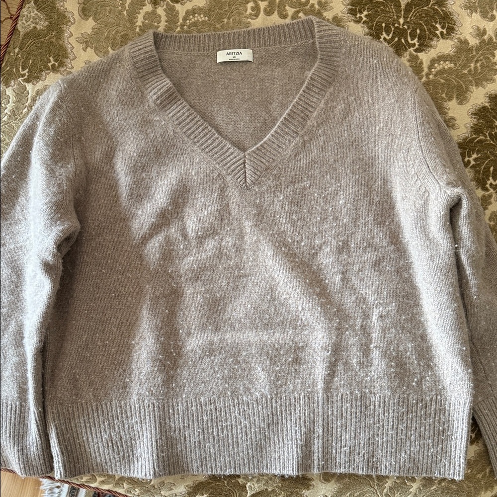 Aritzia Women's Beige Sweater